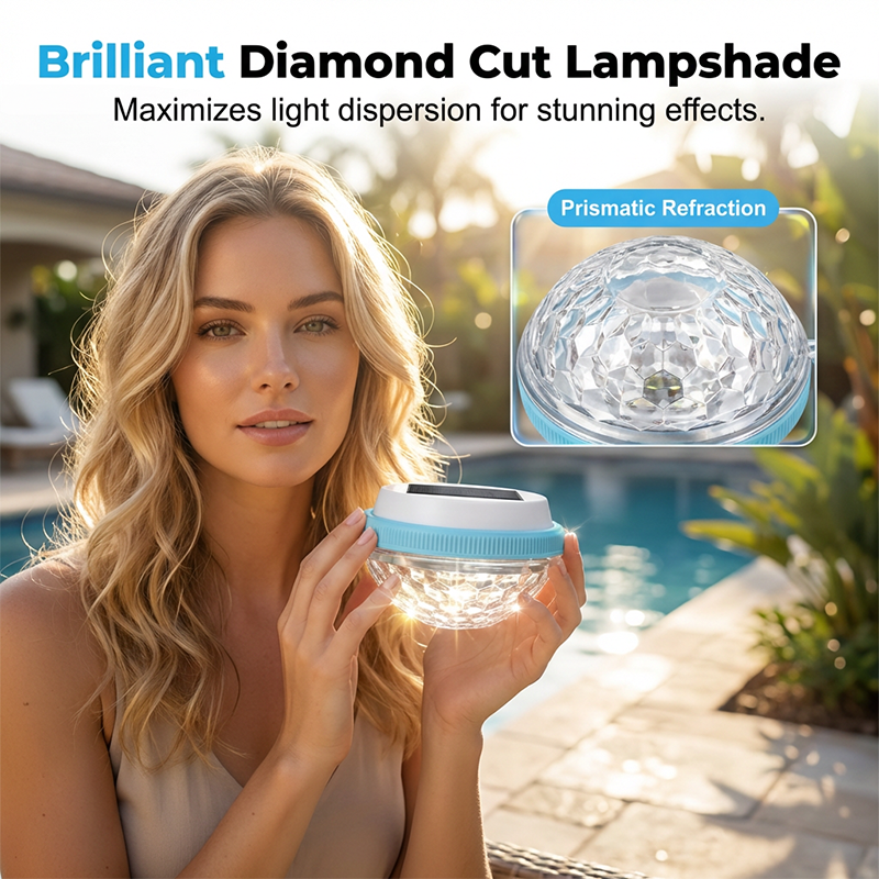🏊 Solar Floating Pool Lights with Remote Control — RGB Colour-Changing & IP68 Waterproof