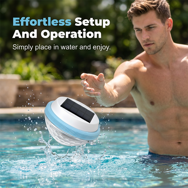 🏊 Solar Floating Pool Lights with Remote Control — RGB Colour-Changing & IP68 Waterproof