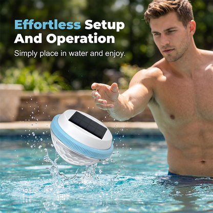 🏊 Solar Floating Pool Lights with Remote Control — RGB Colour-Changing & IP68 Waterproof