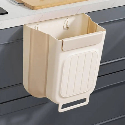 Multipurpose Hanging Collapsible Trash Can – Wall-Mounted Kitchen Waste Bin