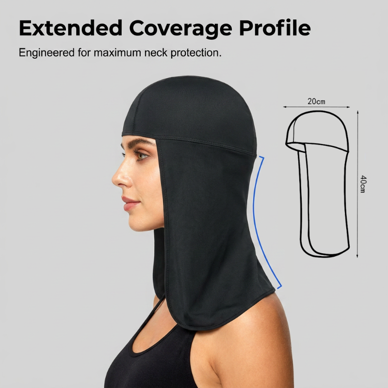 🧢☀️  Breathable Outdoor Balaclava with UPF50+ UV Protection – Neck Protection, Lightweight, Ultra-Elastic, 19 Colors, Ideal for Hiking & Fishing 🌿