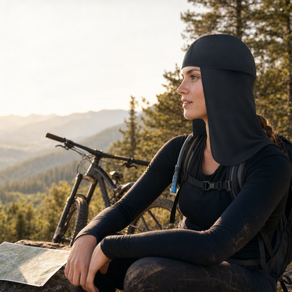 🧢☀️  Breathable Outdoor Balaclava with UPF50+ UV Protection – Neck Protection, Lightweight, Ultra-Elastic, 19 Colors, Ideal for Hiking & Fishing 🌿