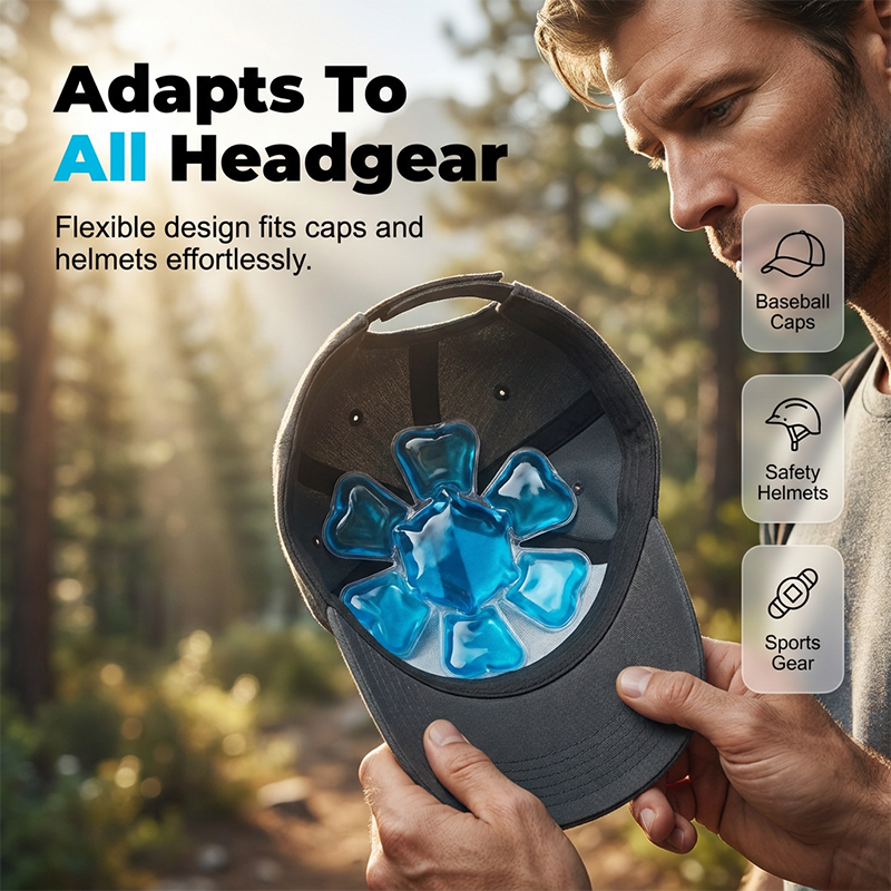 📢📢BUY 1 GET 1 FREE⏰Reusable Cooling Ice Pack for Hat