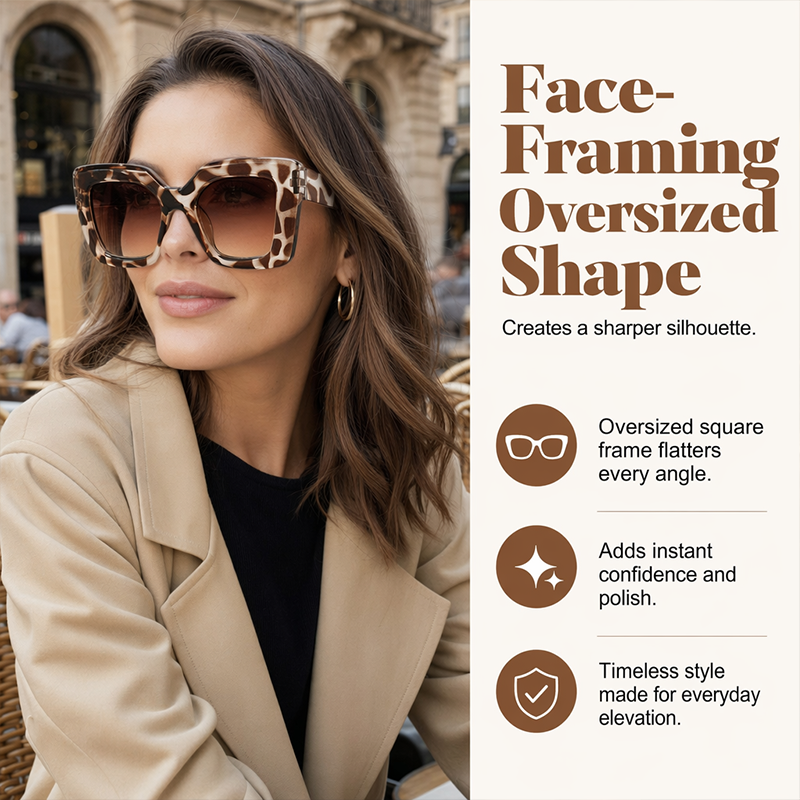 Statement Square Sunglasses 🔆😎