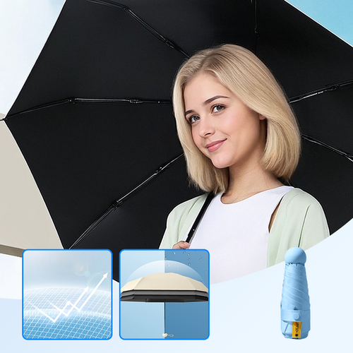 Compact Folding UV Protection Umbrella 🌂🔆