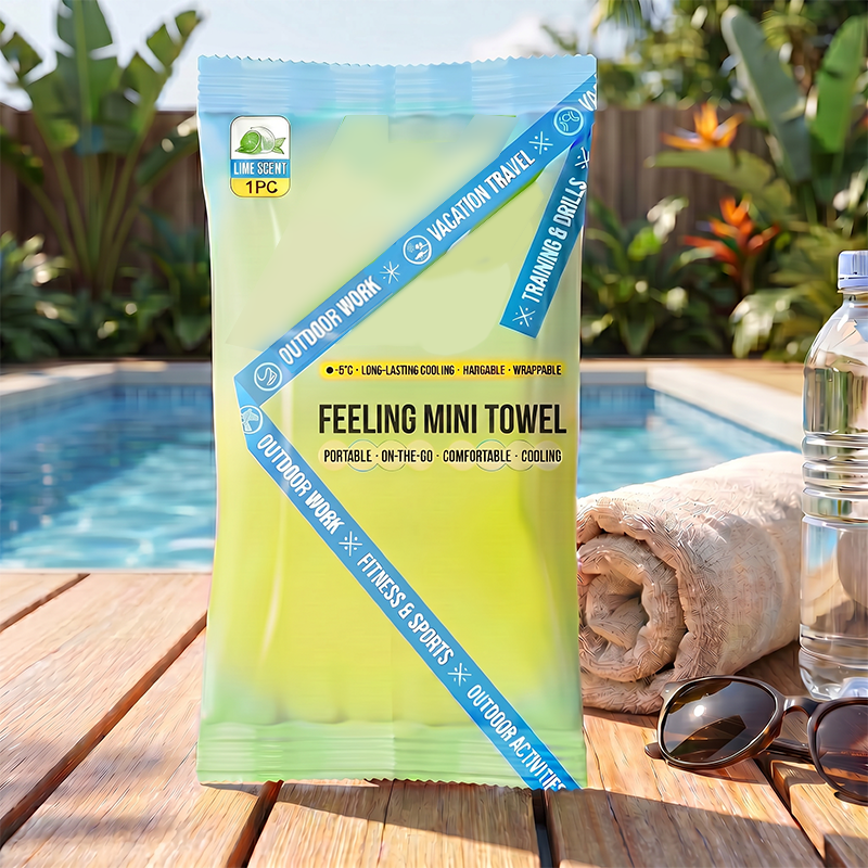 🧊BUY MORE SAVE MORE💦 Instant cooling towel – portable, breathable, perfect for workouts & travel!