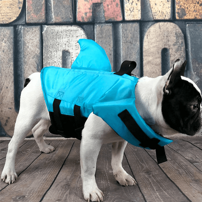 🐕‍🦺 Adjustable Shark-Shaped Dog Life Vest – Your Pup Will Look Fin-Tastic! | Safety Float + Cute Design