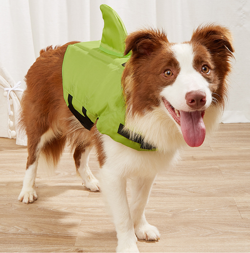 🐕‍🦺 Adjustable Shark-Shaped Dog Life Vest – Your Pup Will Look Fin-Tastic! | Safety Float + Cute Design