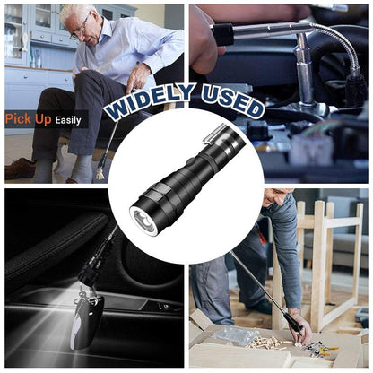 Multifunctional Magnetic Telescopic Flashlight 🔆