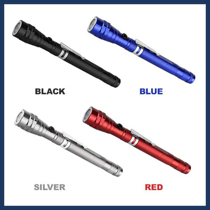 Multifunctional Magnetic Telescopic Flashlight 🔆