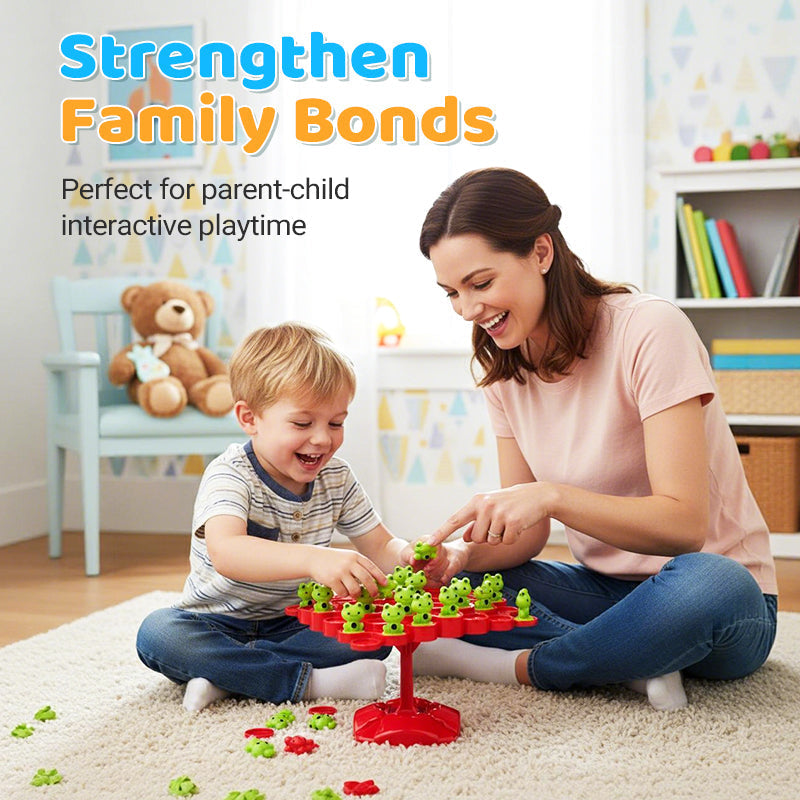 👩‍👧Balancing Tree Stacking Game for Kid 🐸