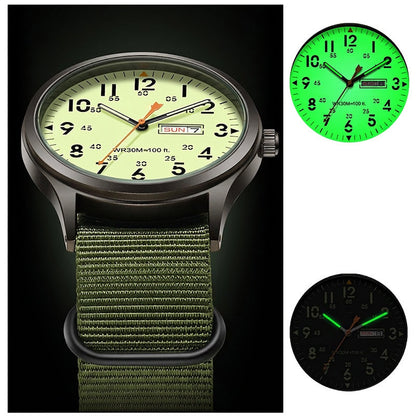 Quartz Watch with Luminous Display ⌚
