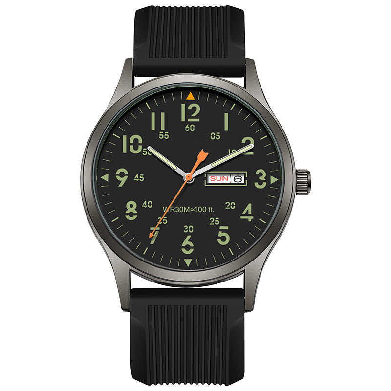 Quartz Watch with Luminous Display ⌚