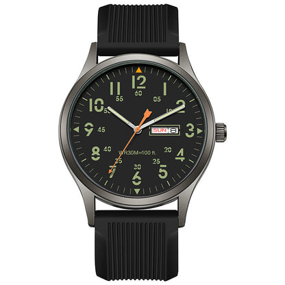 Quartz Watch with Luminous Display ⌚