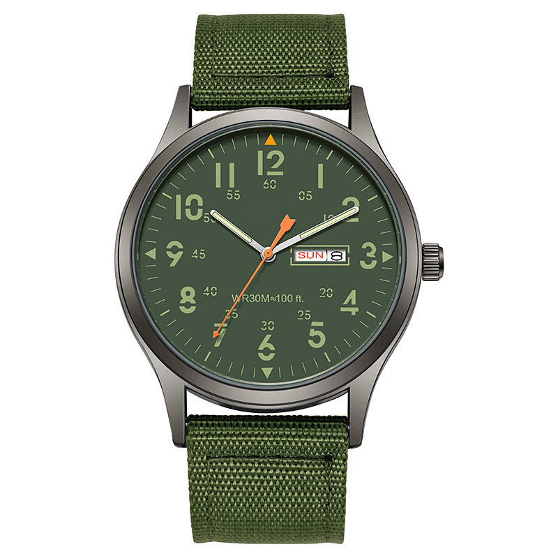Quartz Watch with Luminous Display ⌚