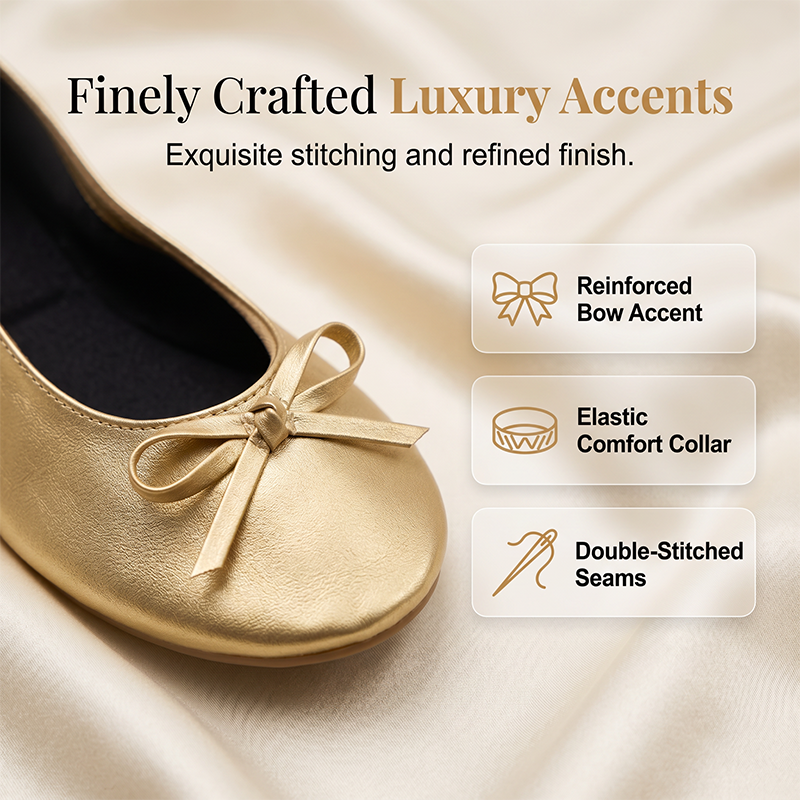 Women's Elegant Foldable Ballet Flats 💕
