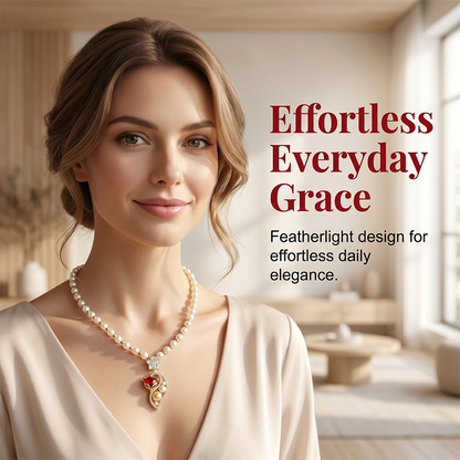 💎Women's Elegant Faux Pearl Necklace 🦊