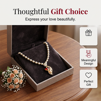 💎Women's Elegant Faux Pearl Necklace 🦊